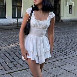 Princess Polly White Romper